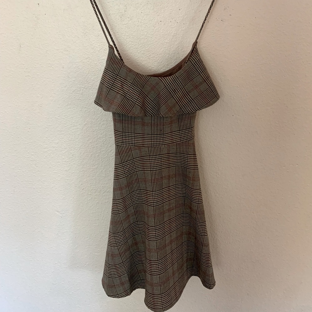 Cooperative Plaid Academic Minidress (M)